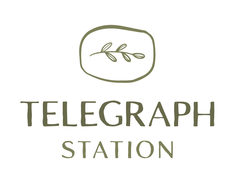 Telegraph Station Logo in Green